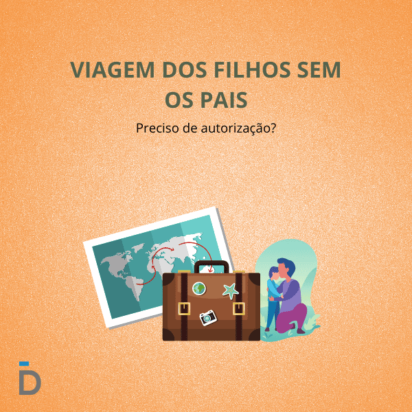 autorização de viagem dos filhos