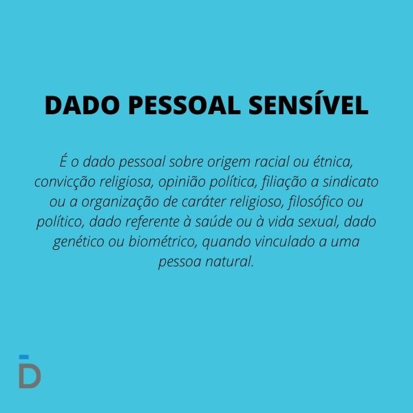 o que são dados pessoais sensíveis