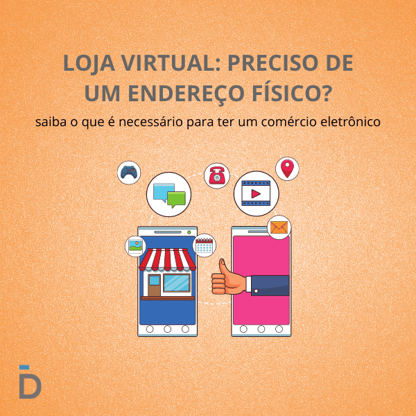 loja virtual endereço físico