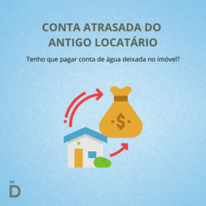 Tenho que pagar conta de água deixada no imóvel?