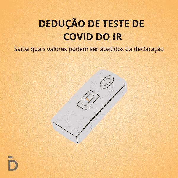 Dedução de teste de COVID do IR