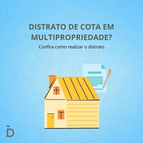 Distrato de cota em multipropriedade