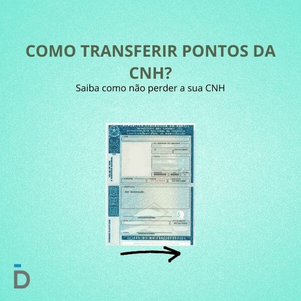 Como transferir pontos da CNH?