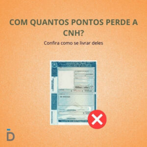 Com quantos pontos perde a CNH?